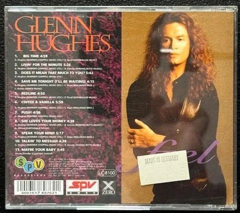 Glenn Hughes – Feel (CD, 1995, SPV Recordings SPV 085-89762) - Maple City Music
