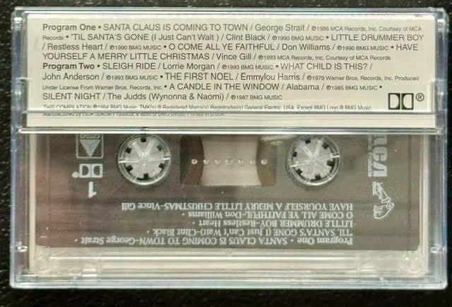 Various Artists – CITGO Country Christmas (Cassette, Compilation, RCA) - Maple City Music