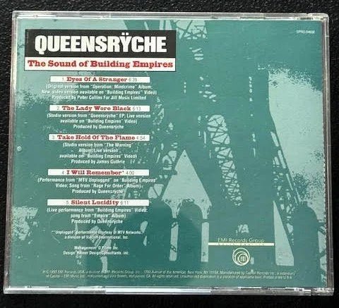 Queensrÿche – The Sound Of Building Empires (Used) - Maple City Music