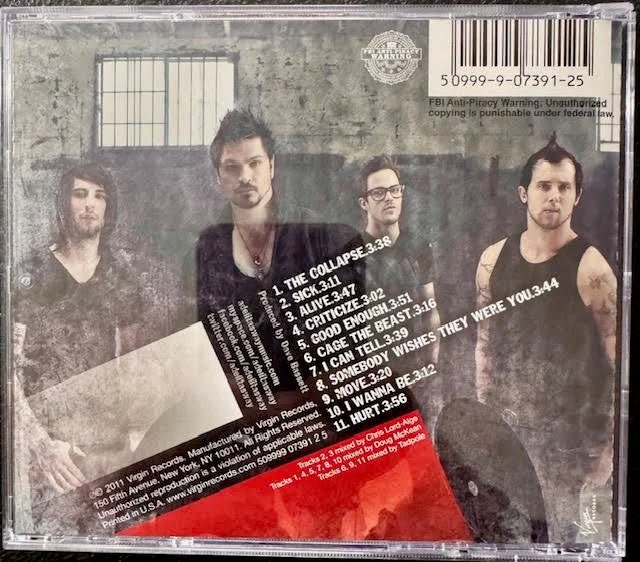 Adelitas Way – Home School Valedictorian (CD, 2011, Virgin 509999 07391 2 5) - Maple City Music