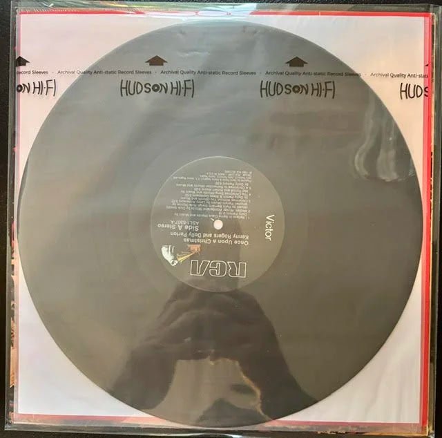Kenny Rogers & Dolly Parton – Once Upon A Christmas (LP, Album, 1984, RCA Victor ASL1-5307) - Maple City Music