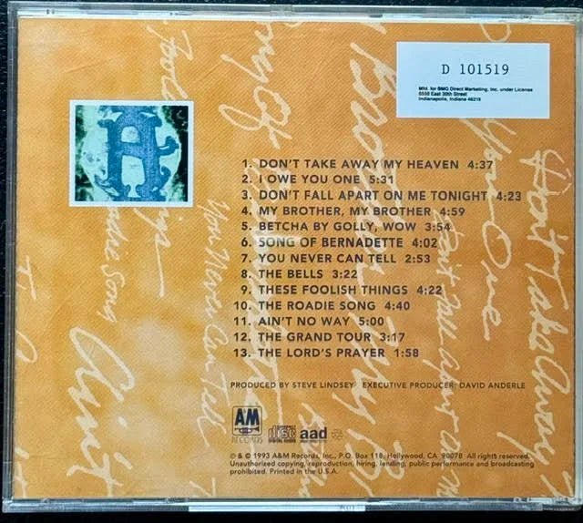 Aaron Neville – The Grand Tour (CD, 1993, A&M Records D 101519) - Maple City Music
