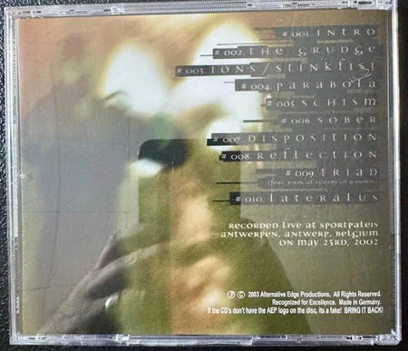 Tool – Ozzfest Antwerpen 2002 (Used) - Maple City Music