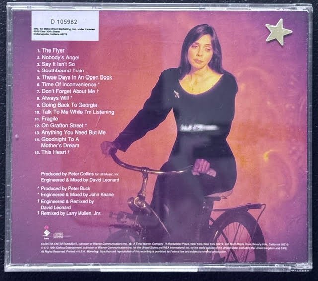 Nanci Griffith – Flyer (CD, 1994, Elektra 61681-2) - Maple City Music