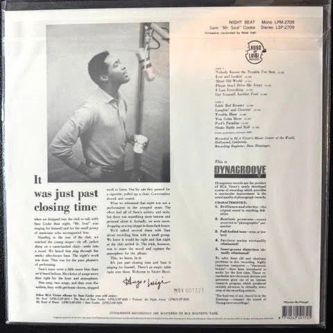 Sam Cooke – Night Beat (Numbered Green Vinyl LP, 2025, MOVLP163) - Maple City Music