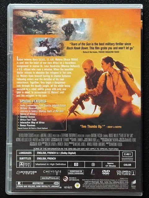 Tears of the Sun — Special Edition (Used) - Maple City Music