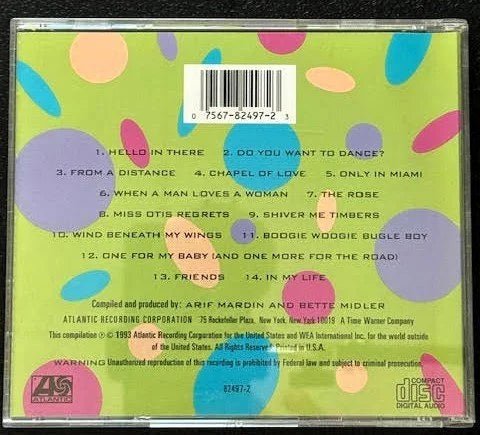 Bette Midler – Experience The Divine (Greatest Hits) (CD, 1993, Atlantic 7 82497-2) - Maple City Music