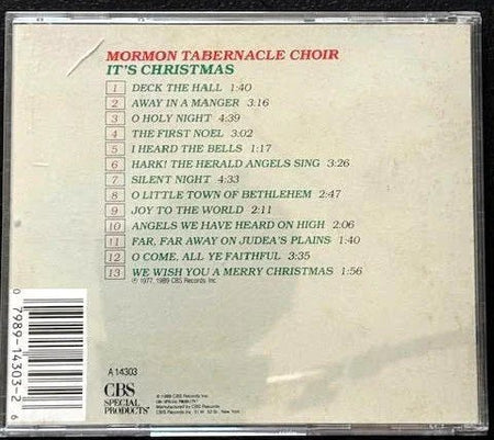 The Mormon Tabernacle Choir – It's Christmas (Used) - Maple City Music