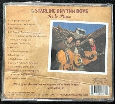 Starline Rhythm Boys — Red’s Place (New) - Maple City Music