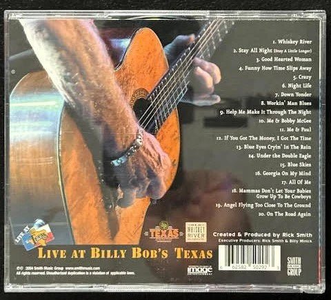 Willie Nelson – Live At Billy Bob's Texas (Used) - Maple City Music