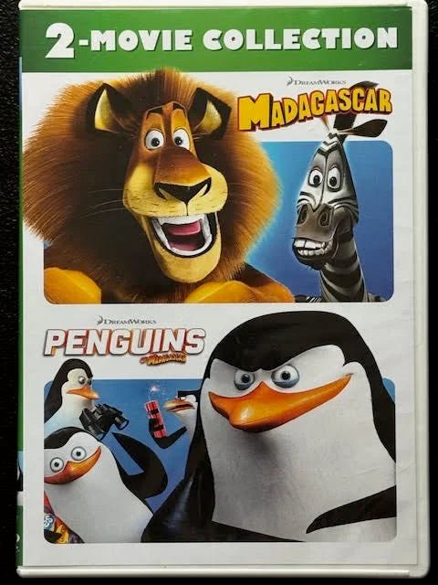 Madagascar / Penguins of Madagascar — 2-Movie Collection (Used) - Maple City Music