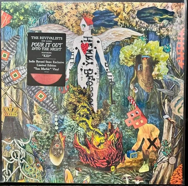 The Revivalists – Pour It Out Into The Night (LP, Indie Exclusive “Sun Marble” Vinyl, Concord, CRE 02158, Sealed) - Maple City Music