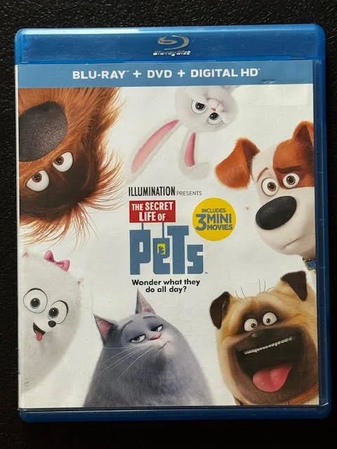 The Secret Life of Pets – Blu-ray + DVD Combo Pack (Used) - Maple City Music