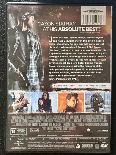 Homefront (DVD, 2013, Universal Pictures) - Maple City Music
