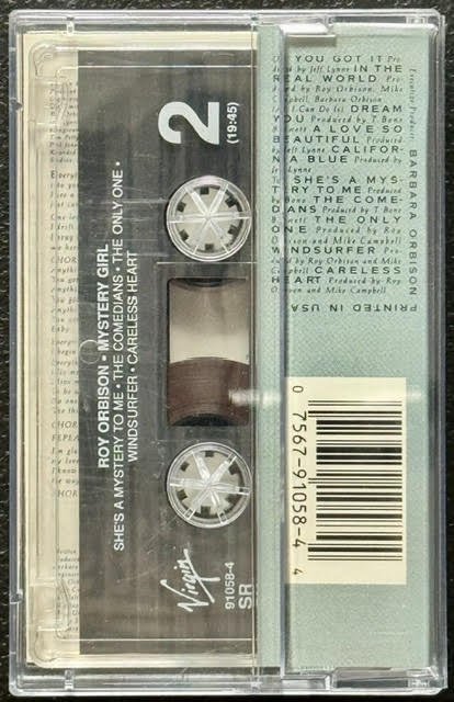 Roy Orbison – Mystery Girl (Cassette, 1989, Virgin Records 7 91058-4) - Maple City Music