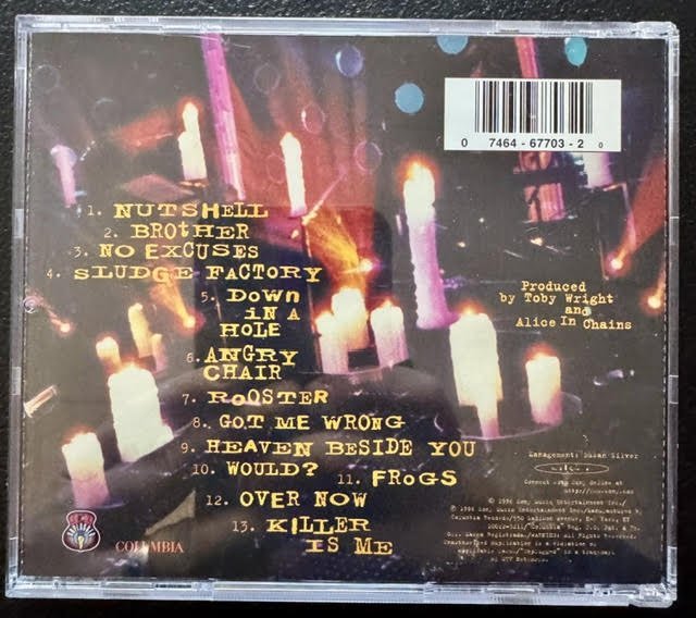 Alice In Chains – MTV Unplugged (CD, 1996, Columbia 7464-67703-2) - Maple City Music