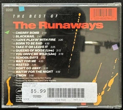 The Runaways – The Best Of The Runaways (Used) - Maple City Music