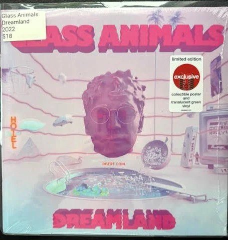 Glass Animals – Dreamland (Translucent Green LP, 2022, Wolf Tone 80034117-01) - Maple City Music
