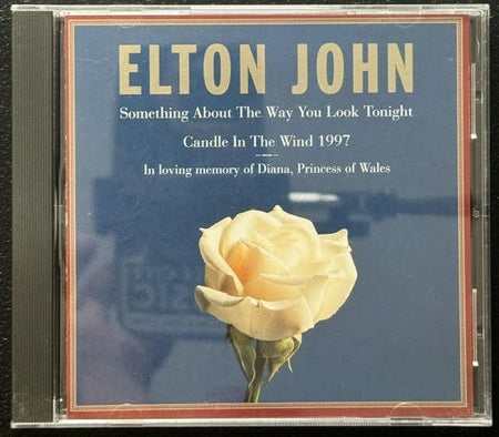 Elton John – Something About The Way You Look Tonight / Candle In The Wind 1997 (CD, Single, 1997, The Rocket Record Company 31456 8108 2) - Maple City Music