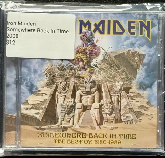 Iron Maiden – Somewhere Back in Time: The Best of 1980–1989 (CD, 2008, EMI/50999 2 14782 0 7) - Maple City Music