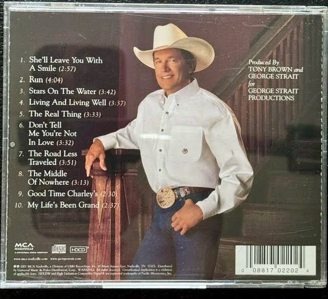 George Strait – The Road Less Traveled (CD, 1996, MCA MCAD-11428) - Maple City Music