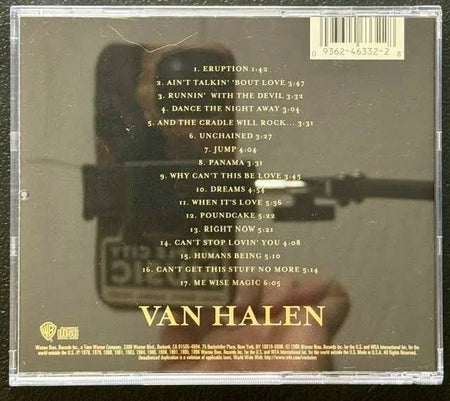 Van Halen – Best Of Volume I (CD, 1996, Warner Bros. Records 9 46332-2) - Maple City Music