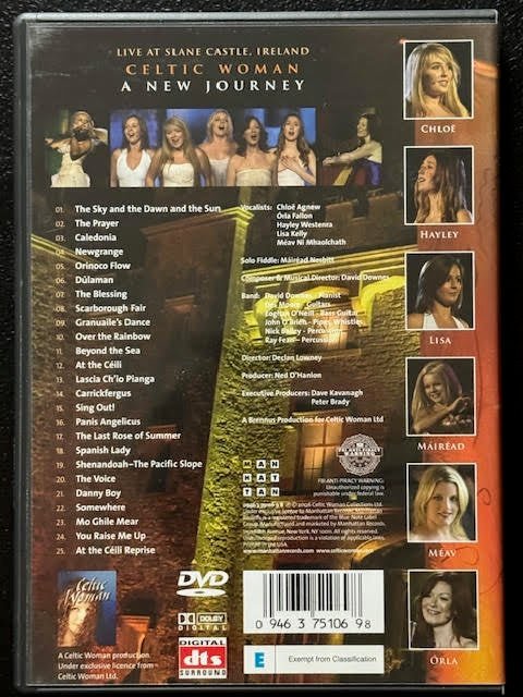 Celtic Woman – A New Journey (DVD, 2007, EMI Classics / Manhattan Records) - Maple City Music