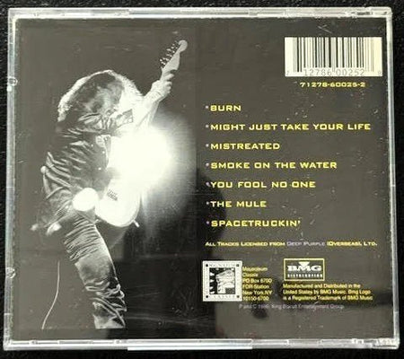 Deep Purple – Live At The California Jam (CD, Album, 1996, Mausoleum Classix 71278-60025-2) - Maple City Music