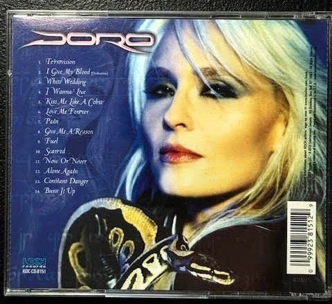 Doro – Calling The Wild (CD, 2000, Koch Records KOC-CD-8151) - Maple City Music