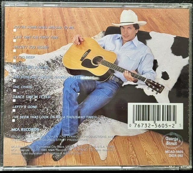 George Strait – Something Special (CD, 1985, MCA MCAD-5605) - Maple City Music