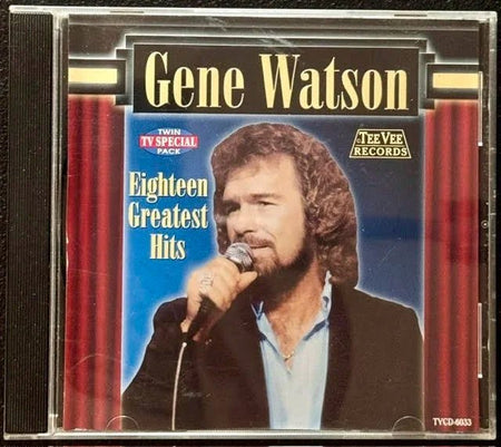 Gene Watson / Johnny Cash – Eighteen Greatest Hits / Sings His Best (2CD, 1999, TeeVee Records TVCD-6006 / TVCD-6033) - Maple City Music