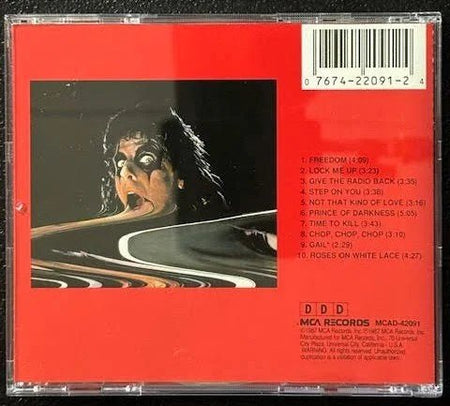 Alice Cooper – Raise Your Fist And Yell (CD, MCA Records MCAD-42091) - Maple City Music