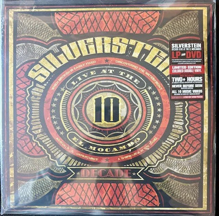 Silverstein – Decade (Live At The El Mocambo) (Clear Yellow w/ Red & Black Splatter 2xLP, 2019, Victory Records VR589-2X-CLYEVN) - Maple City Music