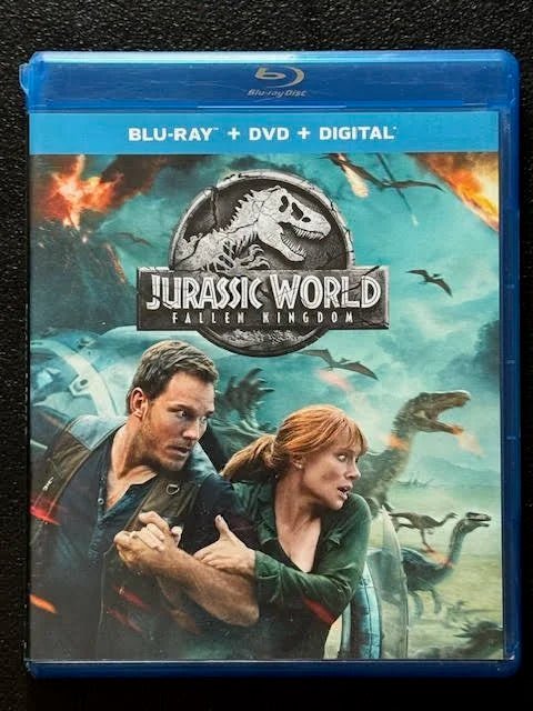Jurassic World: Fallen Kingdom — Blu-ray + DVD Combo Pack (Used) - Maple City Music