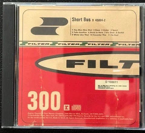Filter – Short Bus (CD, 1995, Reprise Records 9 45864-2) - Maple City Music