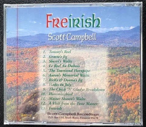 Scott Campbell – Freirish (New) - Maple City Music
