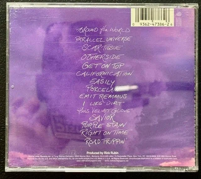 Red Hot Chili Peppers – Californication (CD, 1999, Warner Bros. Records 9 47386-2) - Maple City Music