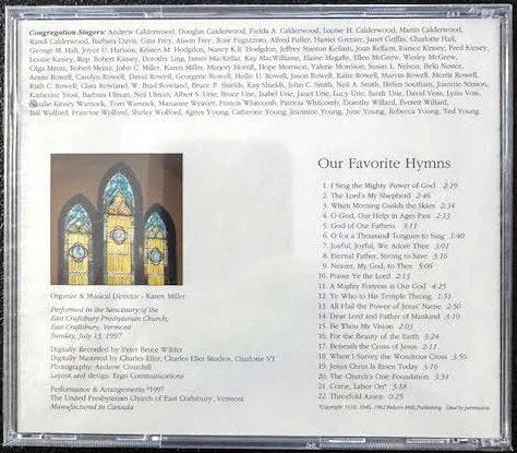 The Congregation of the East Craftsbury Presbyterian Church – Our Favorite Hymns (New) - Maple City Music