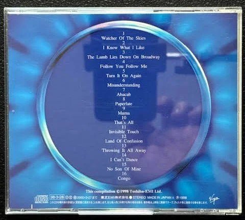 Genesis – The Greatest (CD, Compilation, Limited Edition, 1998, Virgin VJCP-51045) - Maple City Music