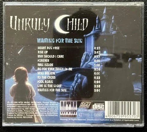 Unruly Child – Waiting For The Sun (CD, 1998, MTM Music 199667 / Intercord IRS CD 995.560) - Maple City Music