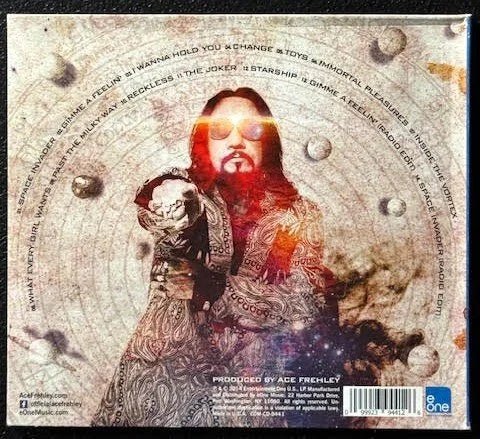 Ace Frehley – Space Invader (CD, Deluxe Edition, Digipak, 2014, Entertainment One EOM-CD-9441) - Maple City Music