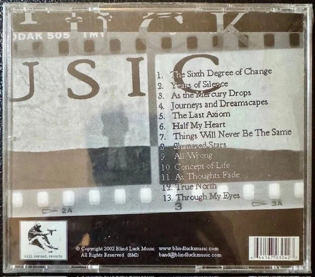 Blind Luck Music – From Forever and Falling (CD, Album, 2002, Blind Luck Music) - Maple City Music