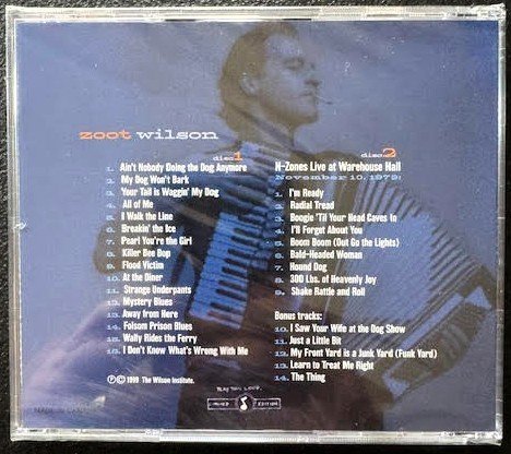 Zoot Wilson – Zoot Wilson (CD, 1998, The Wilson Institute / Shiretown Records) - Maple City Music