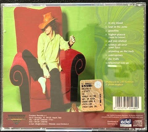 Glenn Hughes – Songs In The Key Of Rock (CD, 2003, Frontiers Records FR CD 148P) - Maple City Music