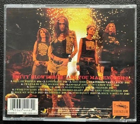 Betty Blowtorch – Are You Man Enough? (CD, 2016, Foodchain Records 54446-2) - Maple City Music