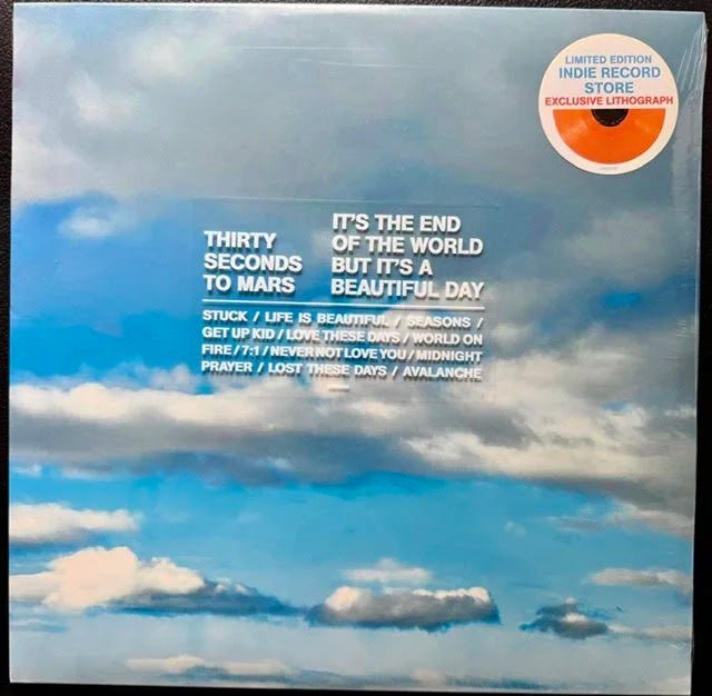 Thirty Seconds to Mars – It’s the End of the World But It’s a Beautiful Day (LP, 2023, Concord Records 00888072463869) - Maple City Music