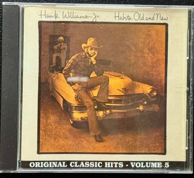 Hank Williams, Jr. – Habits Old And New (CD, 1995, Curb Records D2-77252) - Maple City Music