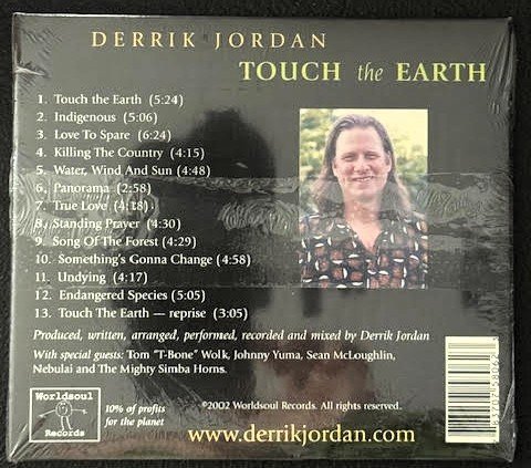 Derrik Jordan – Touch The Earth (CD, Album, 2002, WorldSoul Records) - Maple City Music