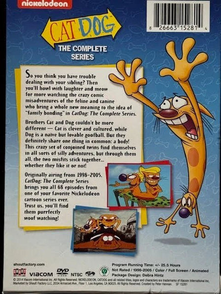 CatDog – The Complete Series (DVD, Complete Series Collection, Shout! Factory) - Maple City Music