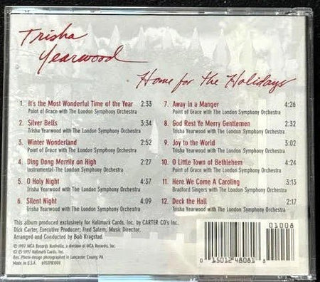 Trisha Yearwood Featuring Point Of Grace And The London Symphony Orchestra – Home For The Holidays (Used) - Maple City Music